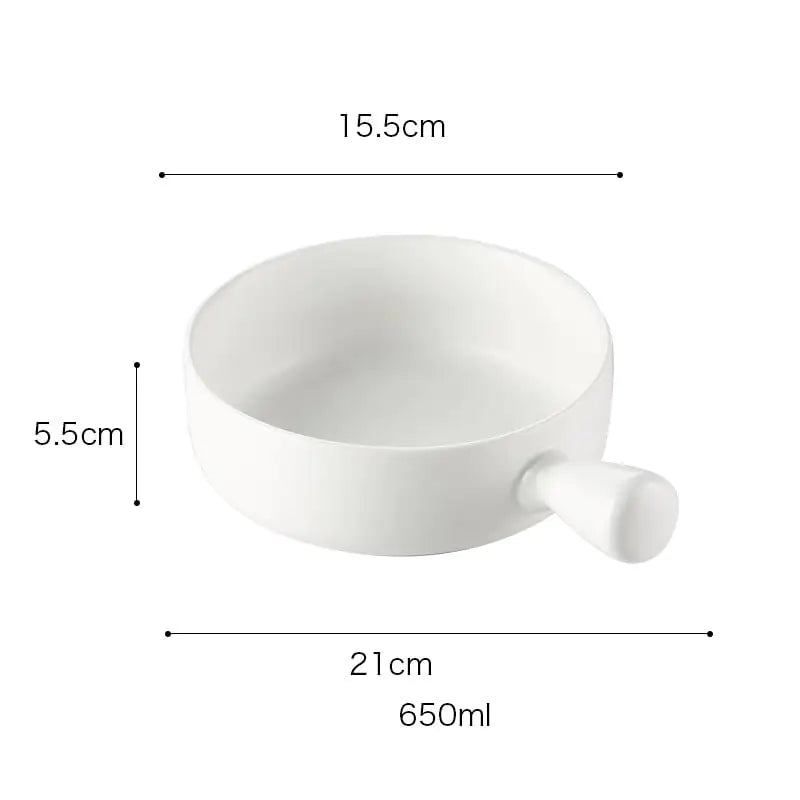 Nordic Style Round Baking Pan for Stylish Baking